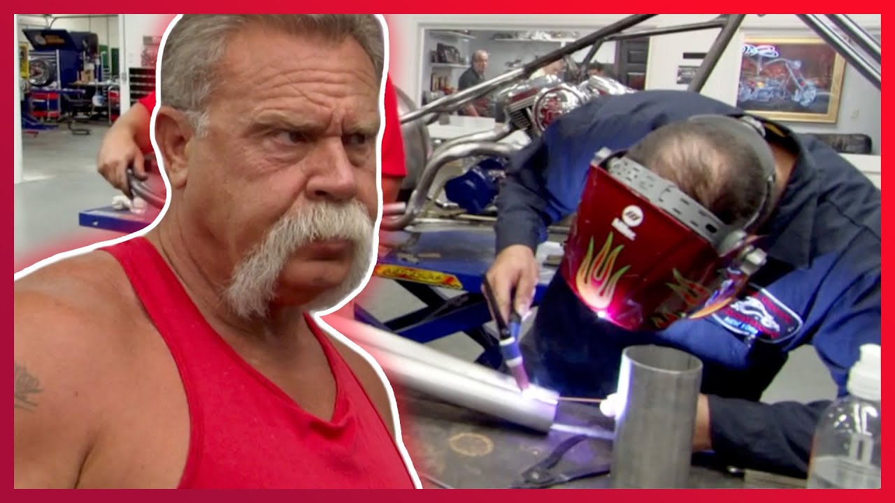 OCC Builds Triple-Thruster Exhaust For The NASA Space Shuttle Tribute Bike | American Chopper