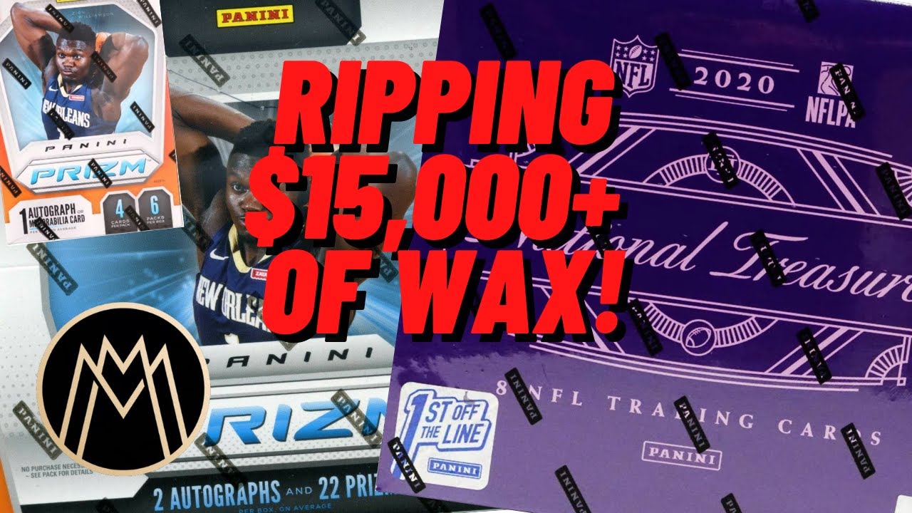$15,000 High End Wax Rip | BIG HIT OR BIG MISS?! | Sports Cards Break | Money Mitch #sportscardbreak