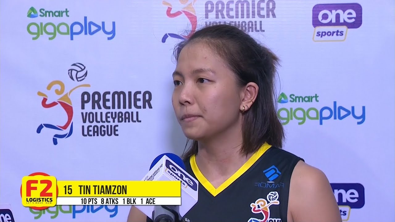 Tin Tiamzon stands out in F2 Logistics' 2nd win | 2022 PVL Open Conference