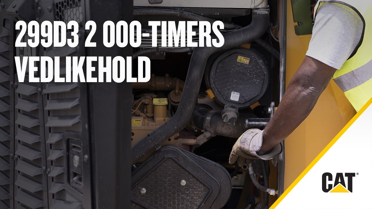 Veiledning: 2&nbsp;000-timers vedlikehold av Cat&reg;-utstyr