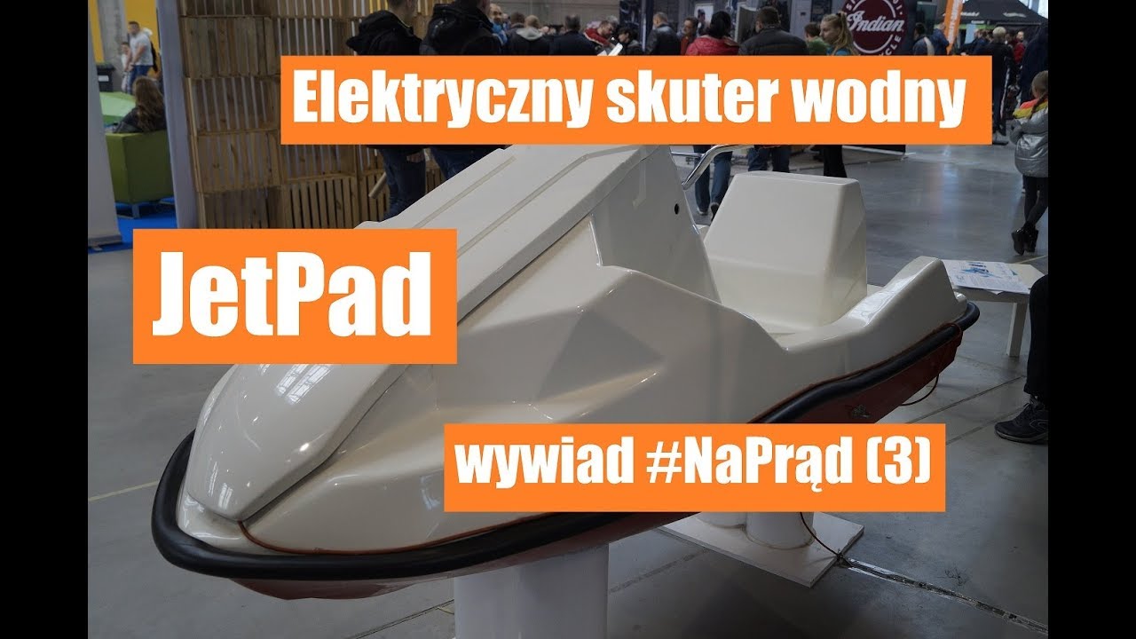 Elektryczny skuter wodny Jet Pad - wywiad 