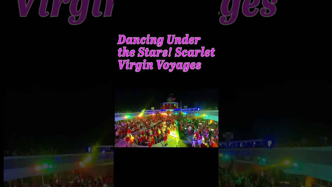 🛥️이배가 클럽이야? 스칼렛 버진 보야지 밤의 유혹!🛥️Is this a cruise or a club? Scarlet Virgin Voyages: Nightlife Seas! ✨