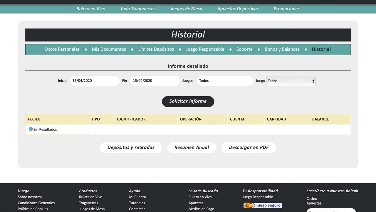 Tutoriales iJuego.es - Historial