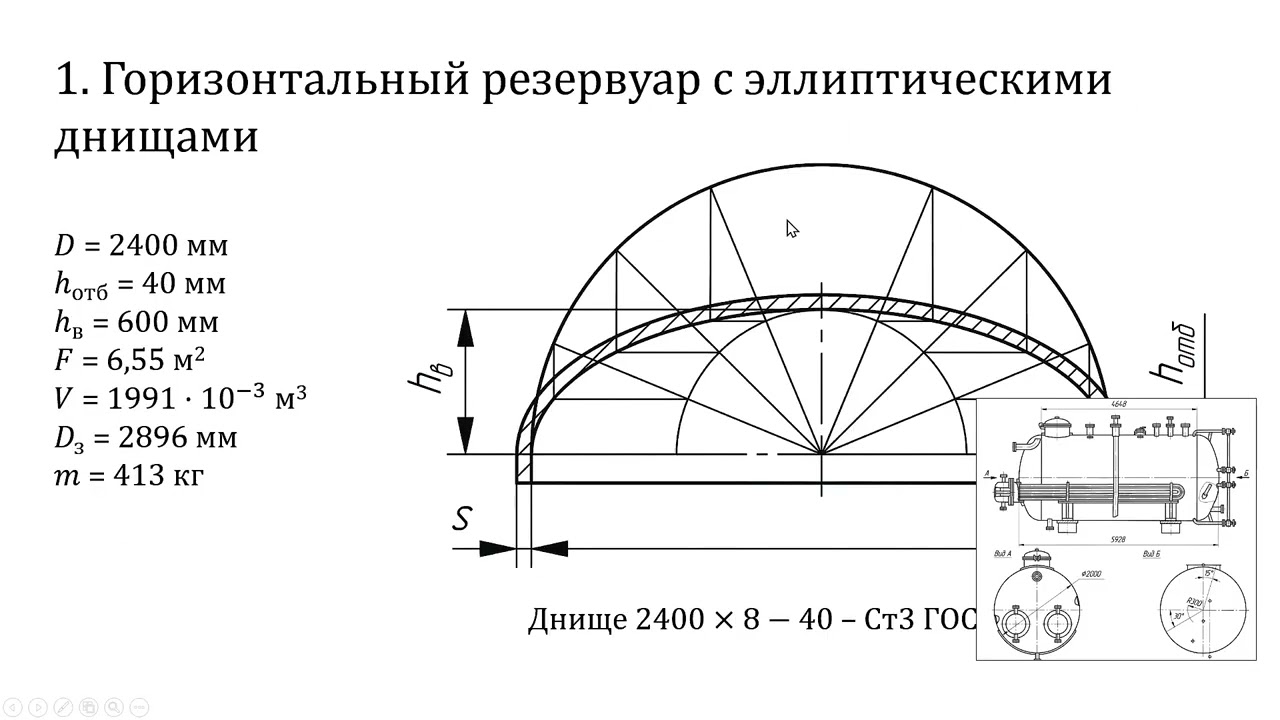 FEMAP: Расчет резервуаров под давлением