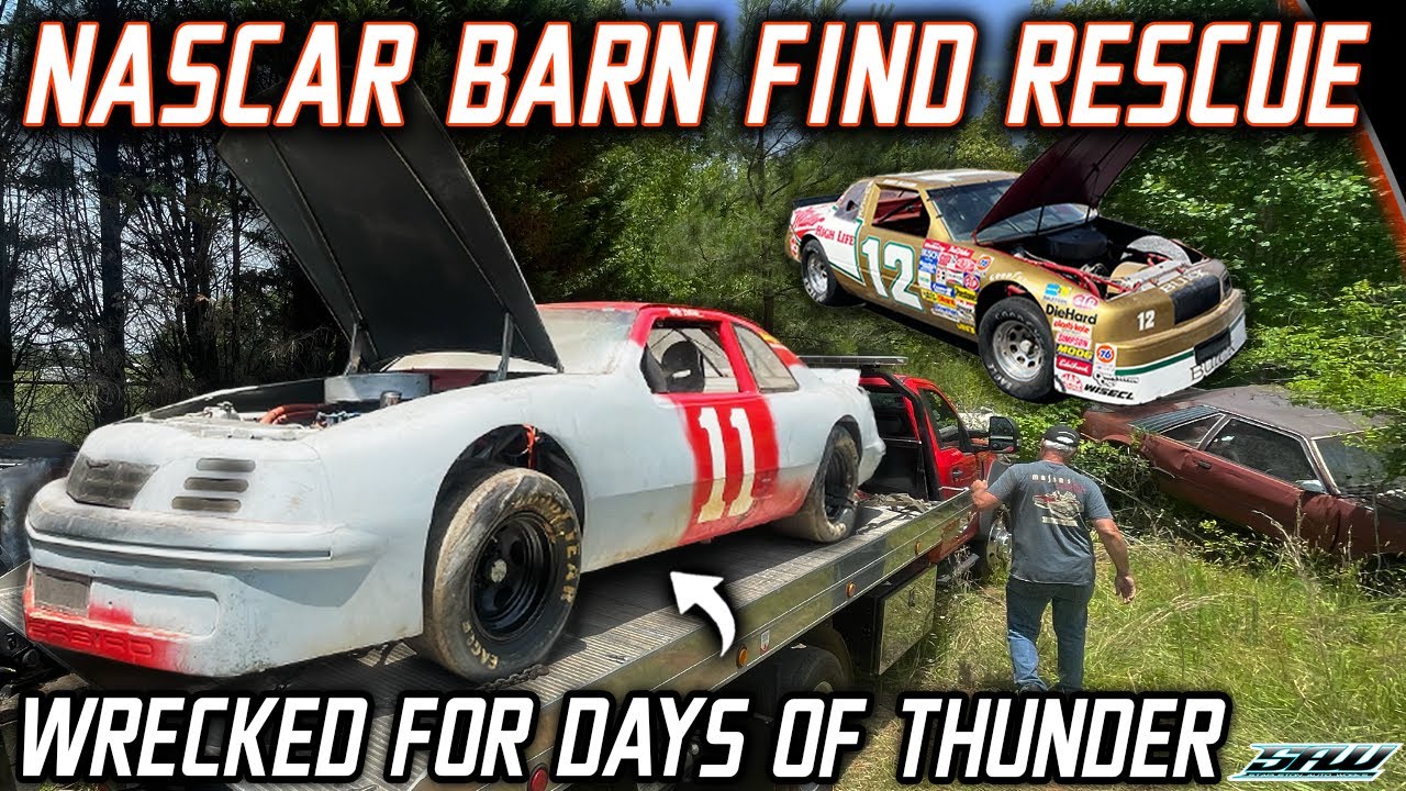 Найдены в сарае спасённые от времени NASCAR Thunderbird и Buick 1980-х годов! Брошенные после съё...