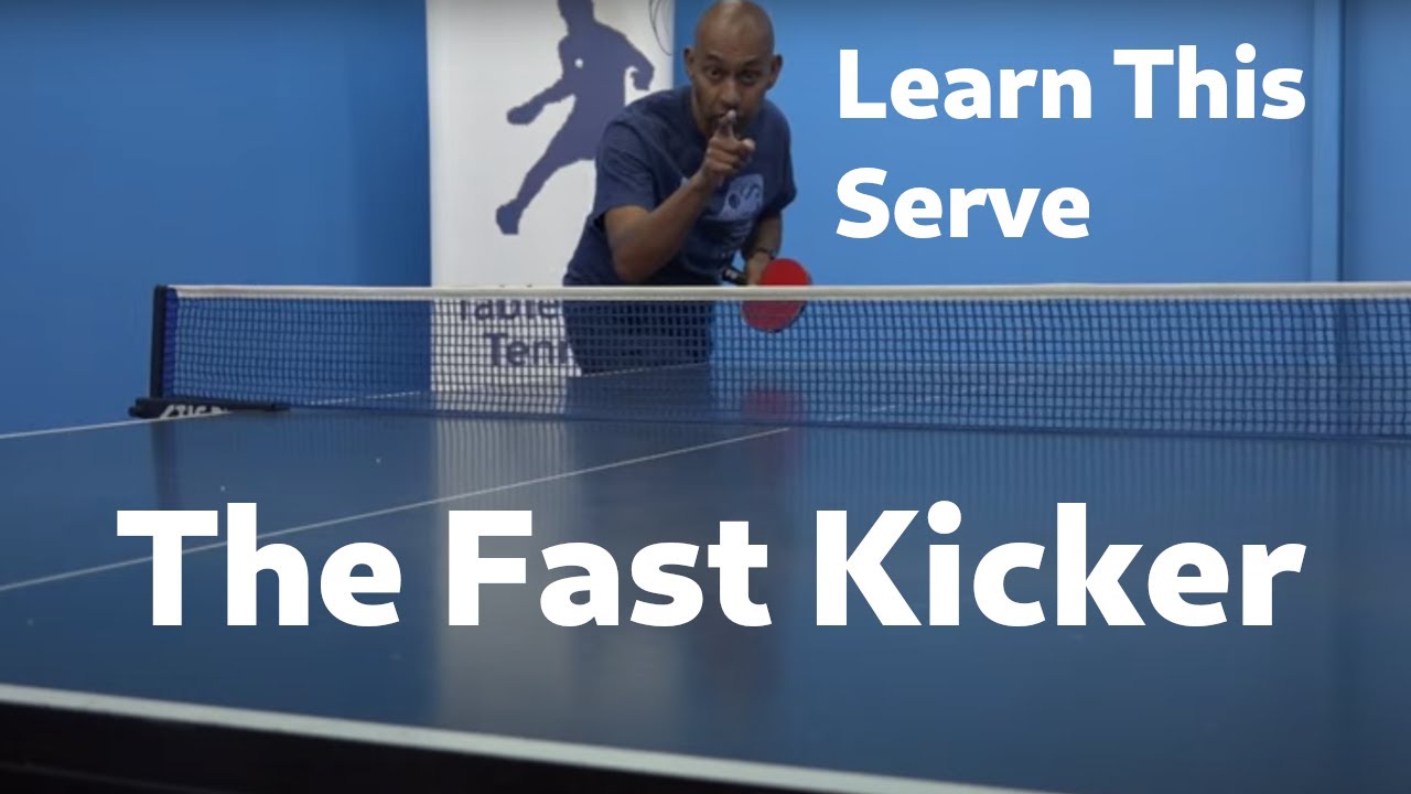 Learn the Fast Topspin Kicker Serve | Table Tennis | PingSkills