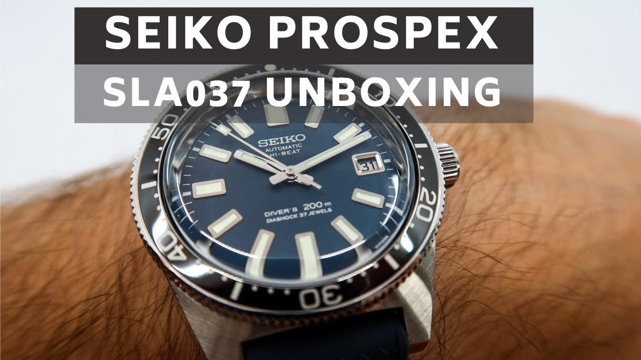 Seiko Prospex SLA037 Unboxing - Optura Nordic