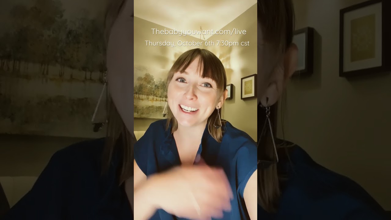 Join my monthly live q&a fertility chat and support group! #infertility #fertility