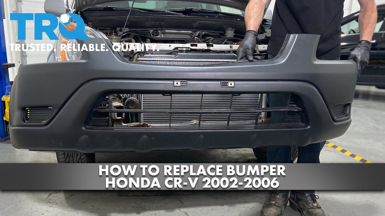 How to Replace Bumper 2002-2006 Honda CR-V