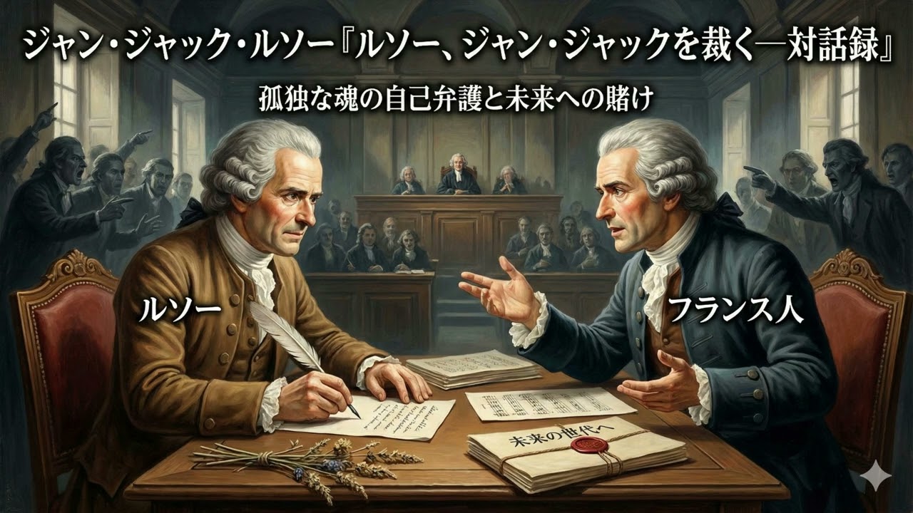 ジャン＝ジャック・ルソー『ルソー、ジャン・ジャックを裁く―対話録』