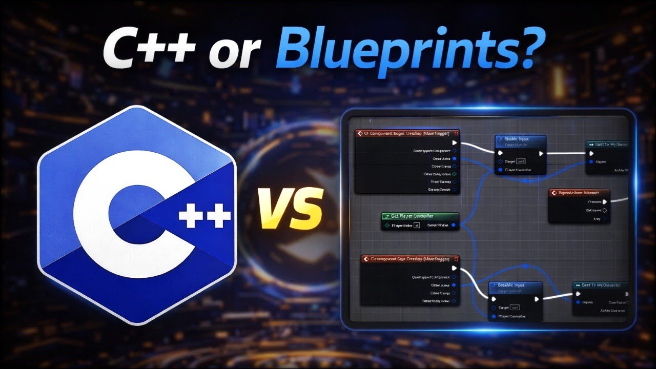 Blueprints vs C++ in Unreal Engine