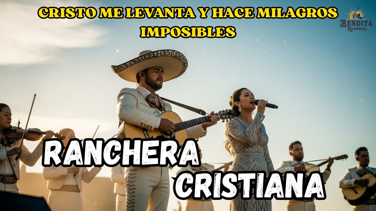 🔥 Rancheras Cristianas de Poder | DIOS ME LEVANTA y Hace Milagros Imposibles | Jes&uacute;s En Mariachi🎺