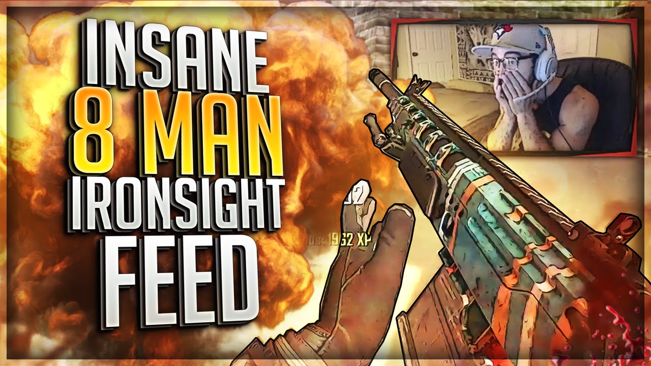 CRAZY 8 MAN IRONSIGHT FEED!!