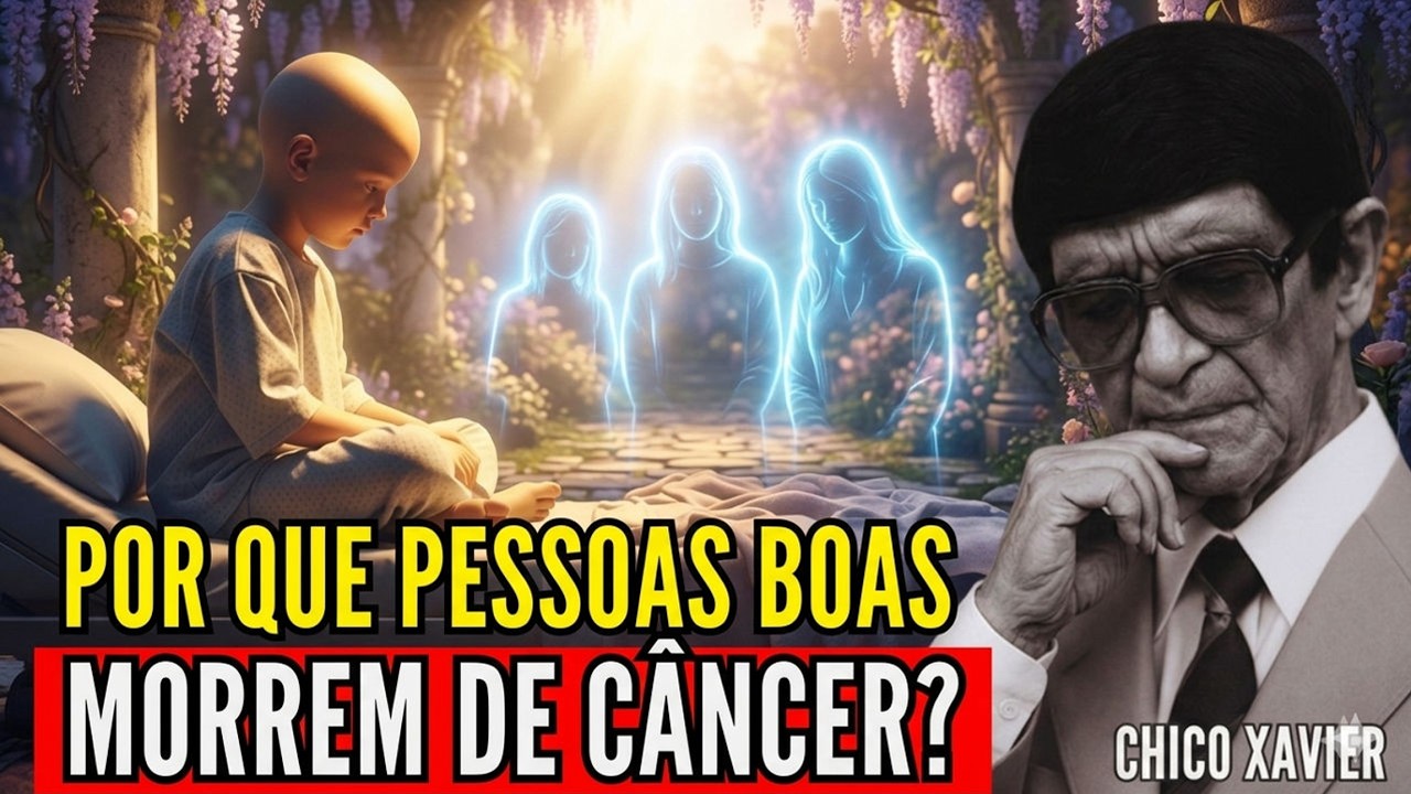 O Câncer: A Revelação Mais Dolorosa Que os Espíritos Fizeram a Chico Xavier 💔✨