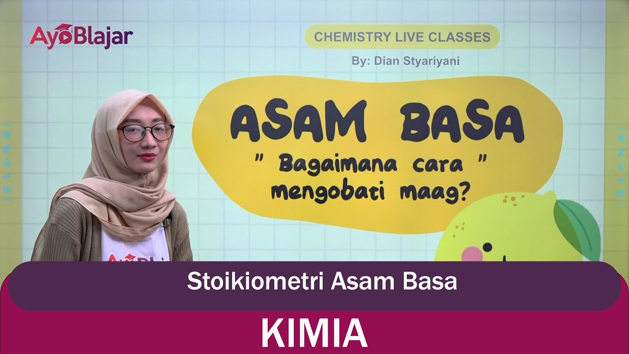 Kimia - Stoikiometri Asam Basa (Kelas 12)