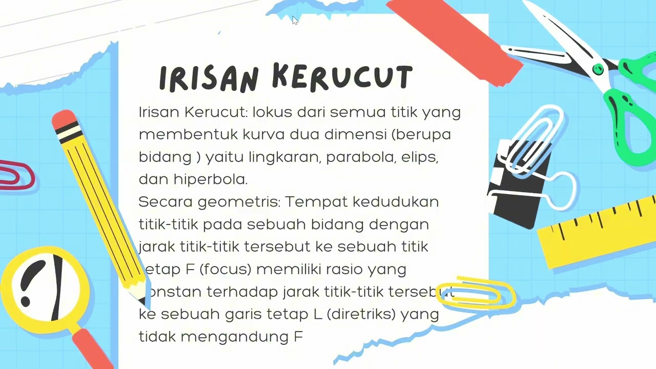 TUGAS VIDEO KALKULUS II-MUHAMAD IRFAN & RAKA NUR A.T.P-BARISAN & DERET,IRISAN KERUCUT & KOORDINAT