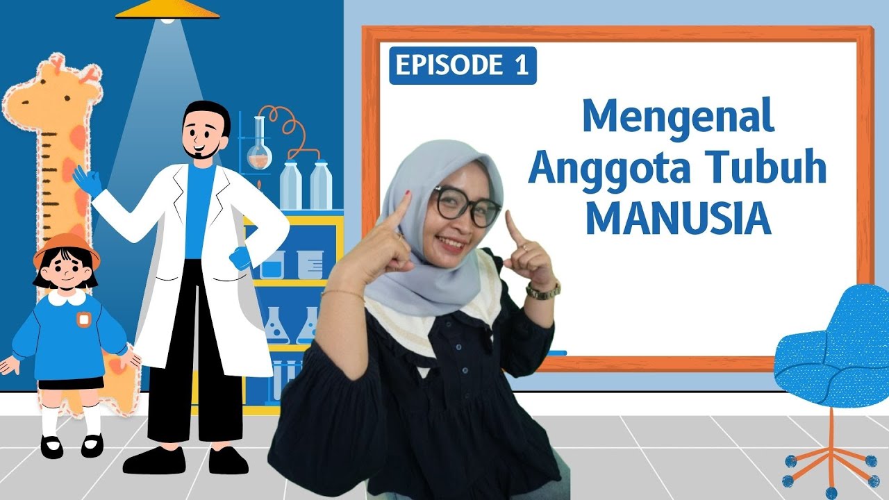 Mengenal Anggota Tubuh Manusia | Seri Aktivitas Koqnitif Mengenal & Memahami Episode 1