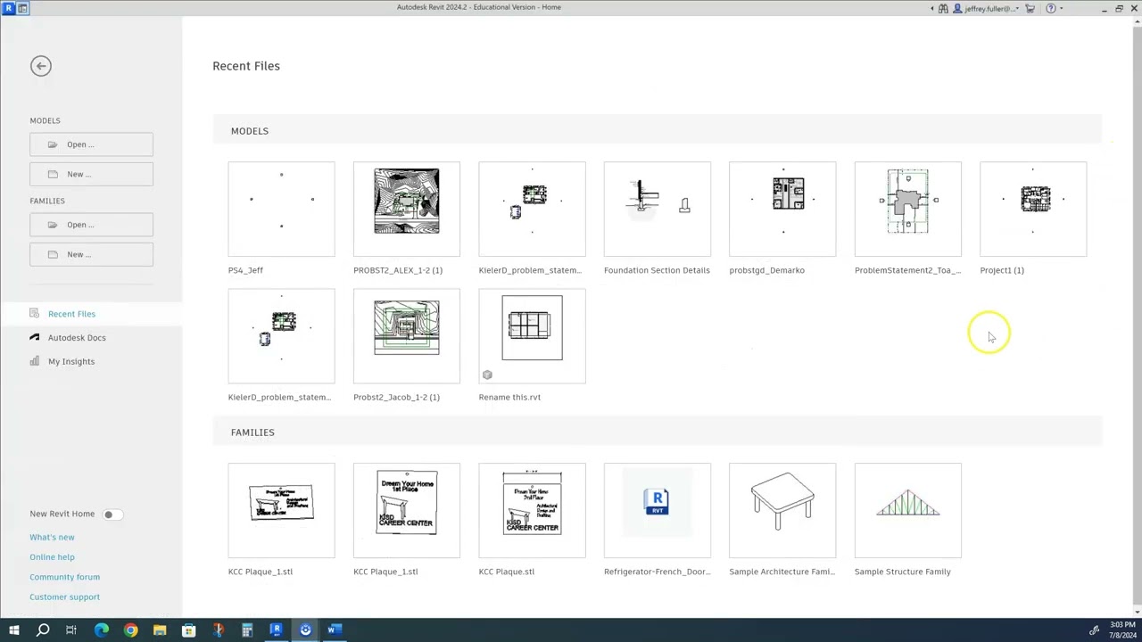 Full Design in Revit Pt  1