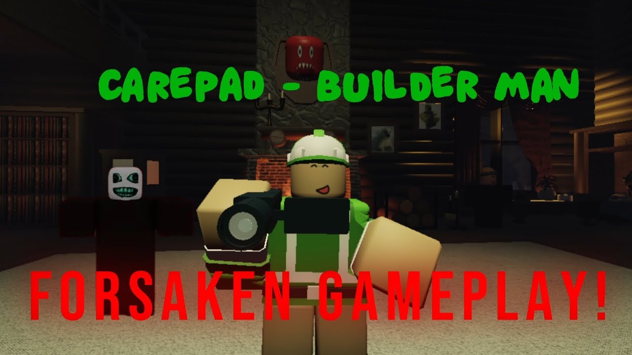 Carepad skin - builder man plus dussekar gameplay!| Forsaken gameplay