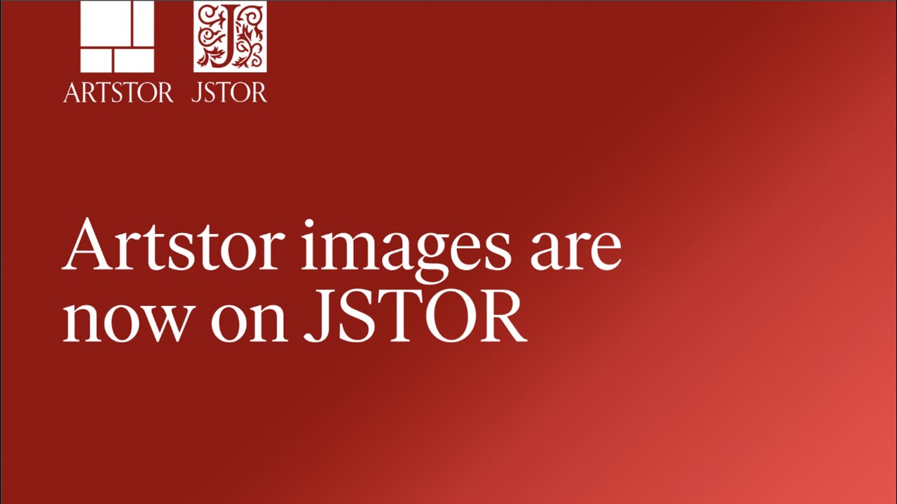Artstor images are now on JSTOR