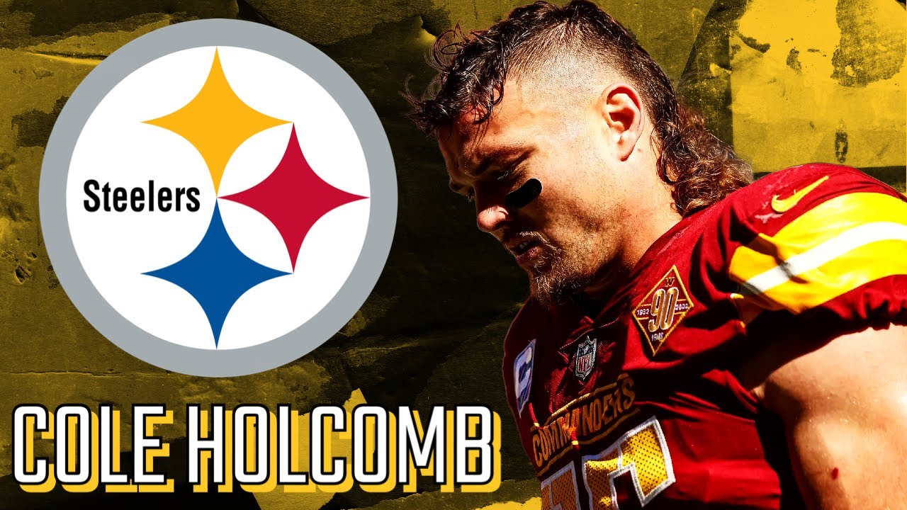 THE PITTSBURGH STEELERS SIGN LB COLE HOLCOMB | Highlights