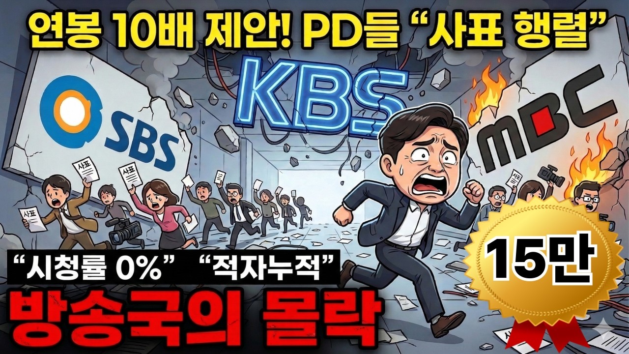'시청률 0%..' PD도 광고주도 손절..처참한 지상파 방송국 몰락!