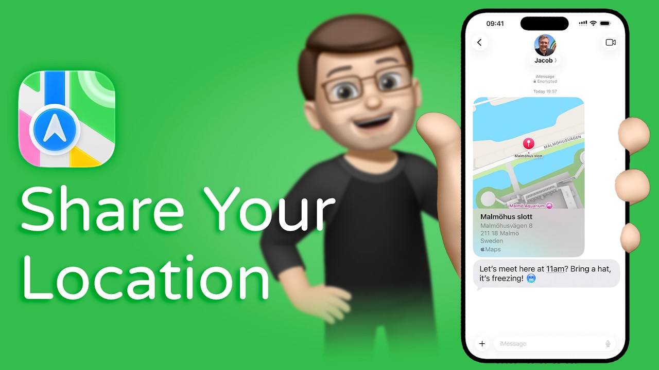 Как поставить метку на карте Apple Maps, чтобы поделиться своим местоположением