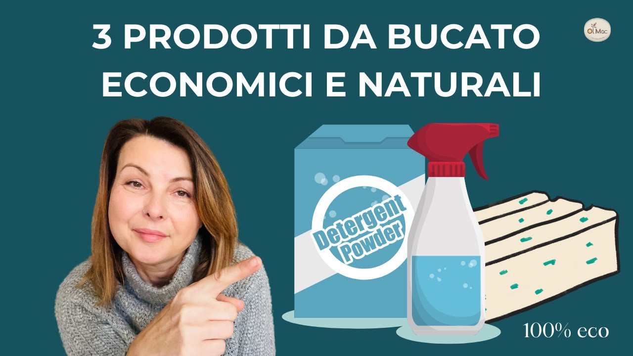 L'olio esausto trasformato in prodotti da bucato | Detersivo, sapone pretrattante + ammorbidente