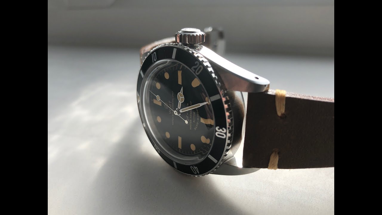 Vintage Rolex Submariner homage by WMT - Watch Experimental Unit - Sea Diver