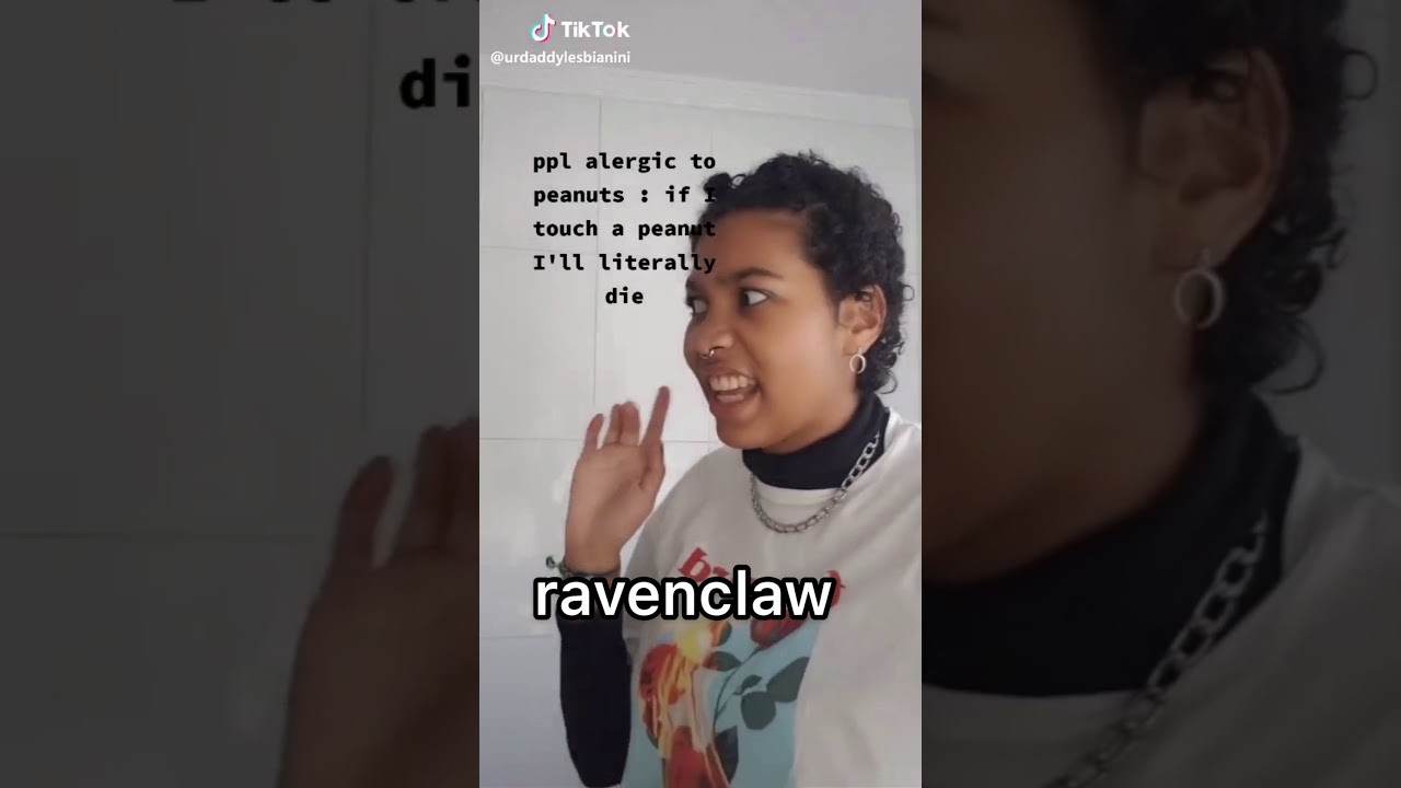 hogwarts houses as tik toks