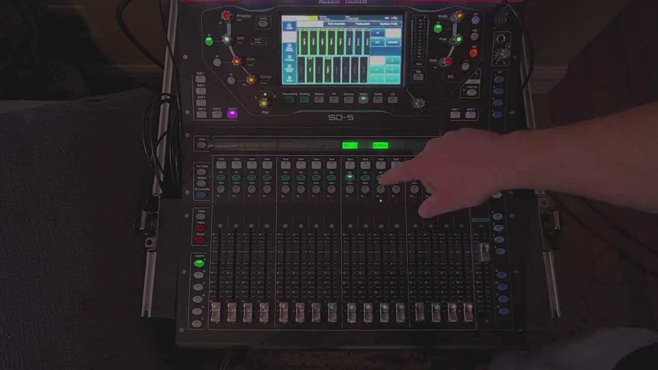 Utilizing FX Racks 5-8 with Auxes on Allen and Heath SQ-5