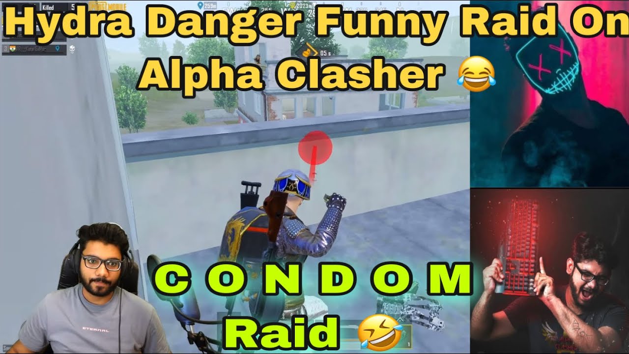 Hydra Danger Funny Raid On Alpha Clasher 😂 | Hydra Danger Raid On Hydra Alpha 🔥