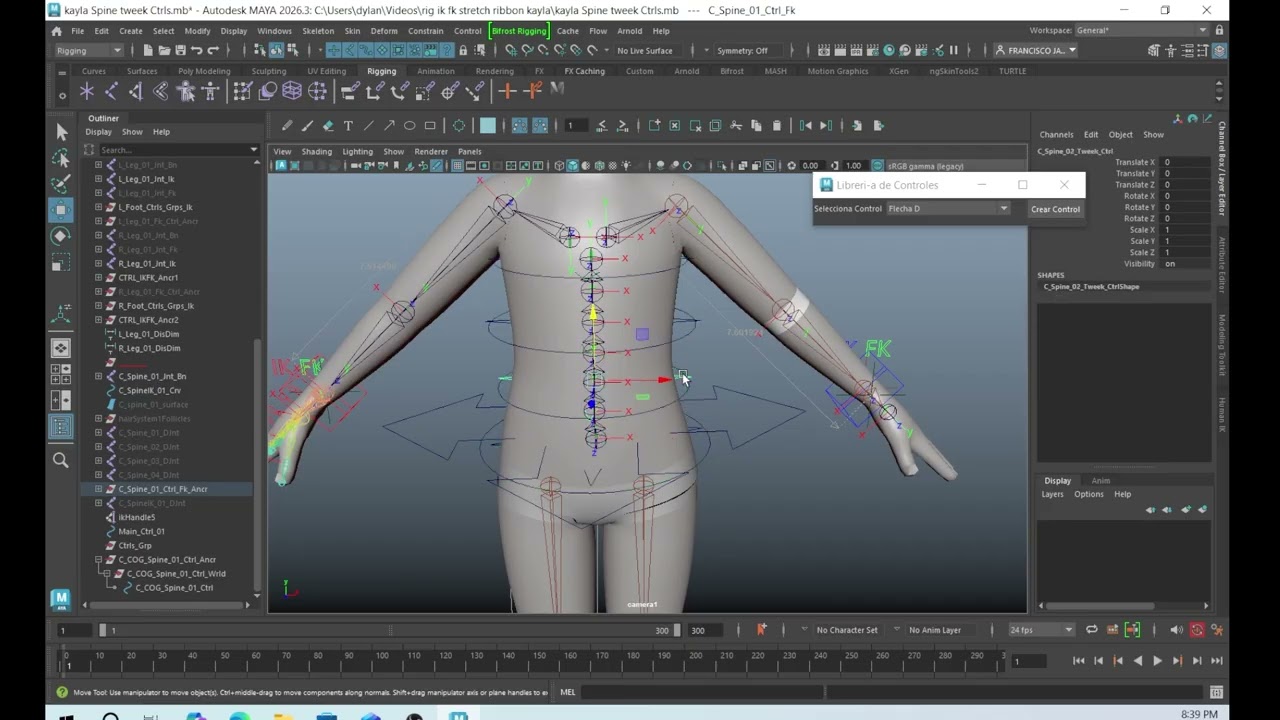 05 spine stretch scuash