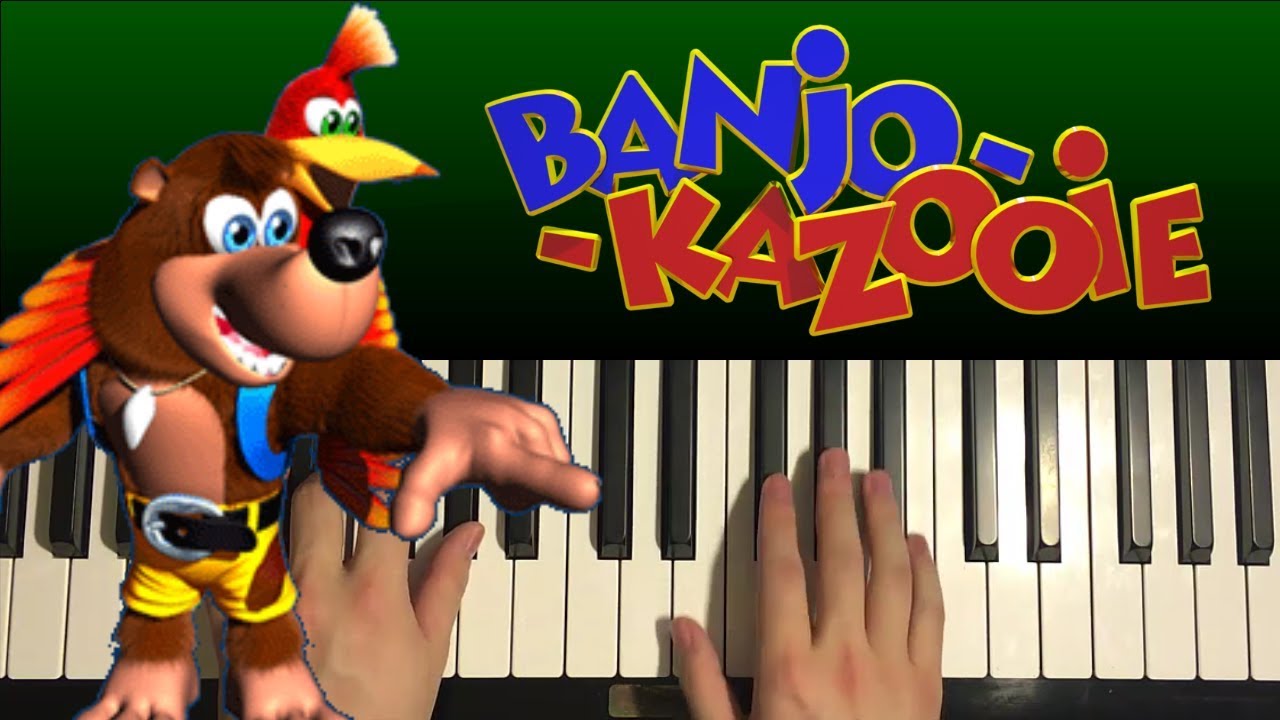 How To Play - Banjo Kazooie Intro Theme (PIANO TUTORIAL LESSON)