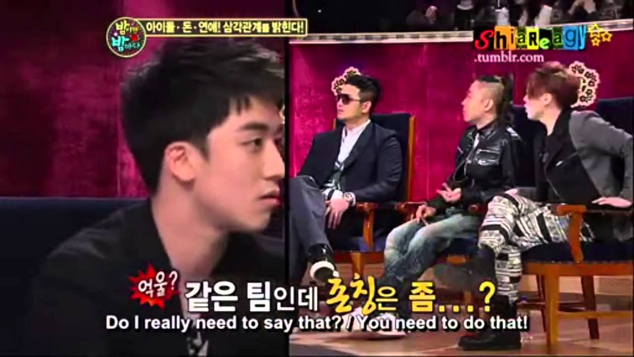 Seungri is NAN - complaining about his hyung LOL