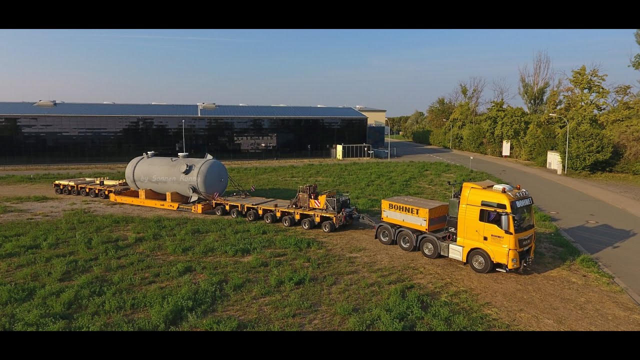 Bohnet Schwertransport - 186t aus einem völlig anderen Blickwinkel