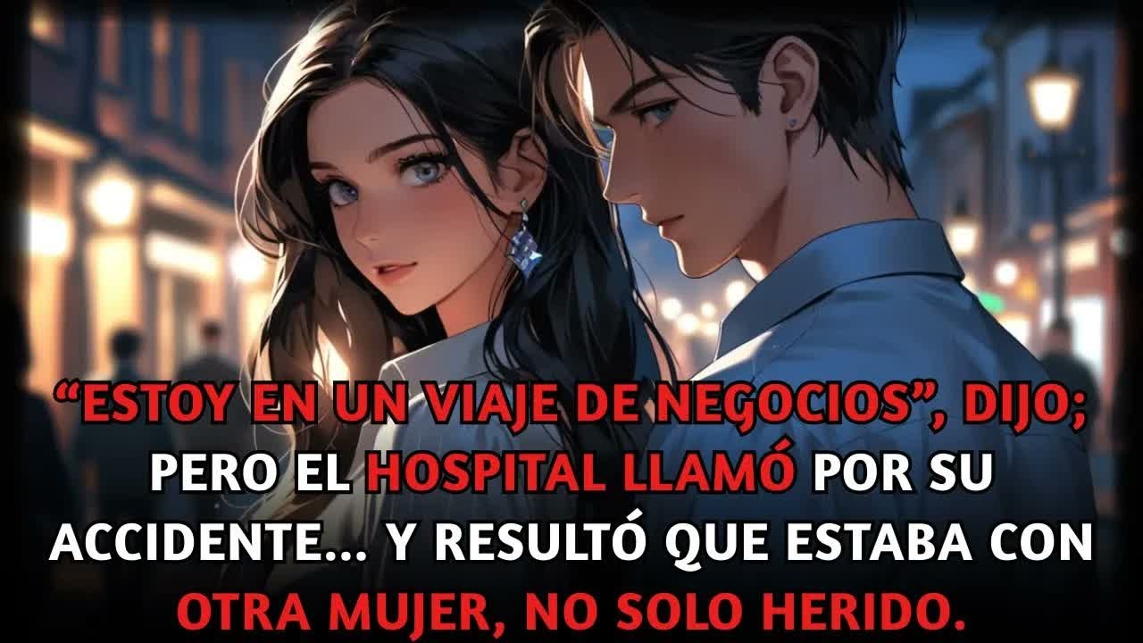 “Estoy en un viaje de negocios”, dijo—pero el hospital llamó por su accidente… con otra mujer.