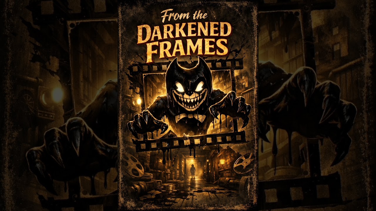 FROM THE DARKENED FRAMES - Original Bendy and the ink machine song by CarnageZK 
