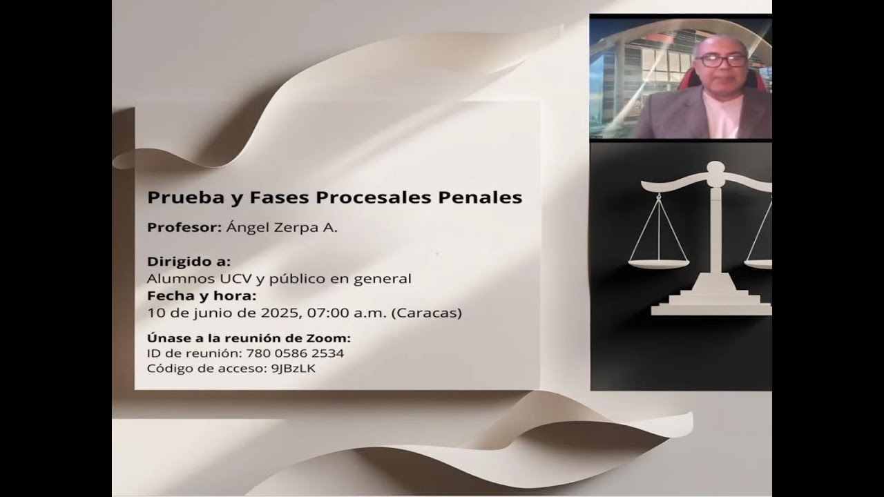 Ángel Zerpa Pruebas y fases en el ordenamiento procesal penal venezolano conforme al COPP y la CRBV