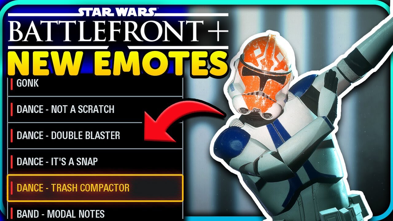 CAŁKIEM NOWE emotikony Star Wars Battlefront 2 + Kyber V2!