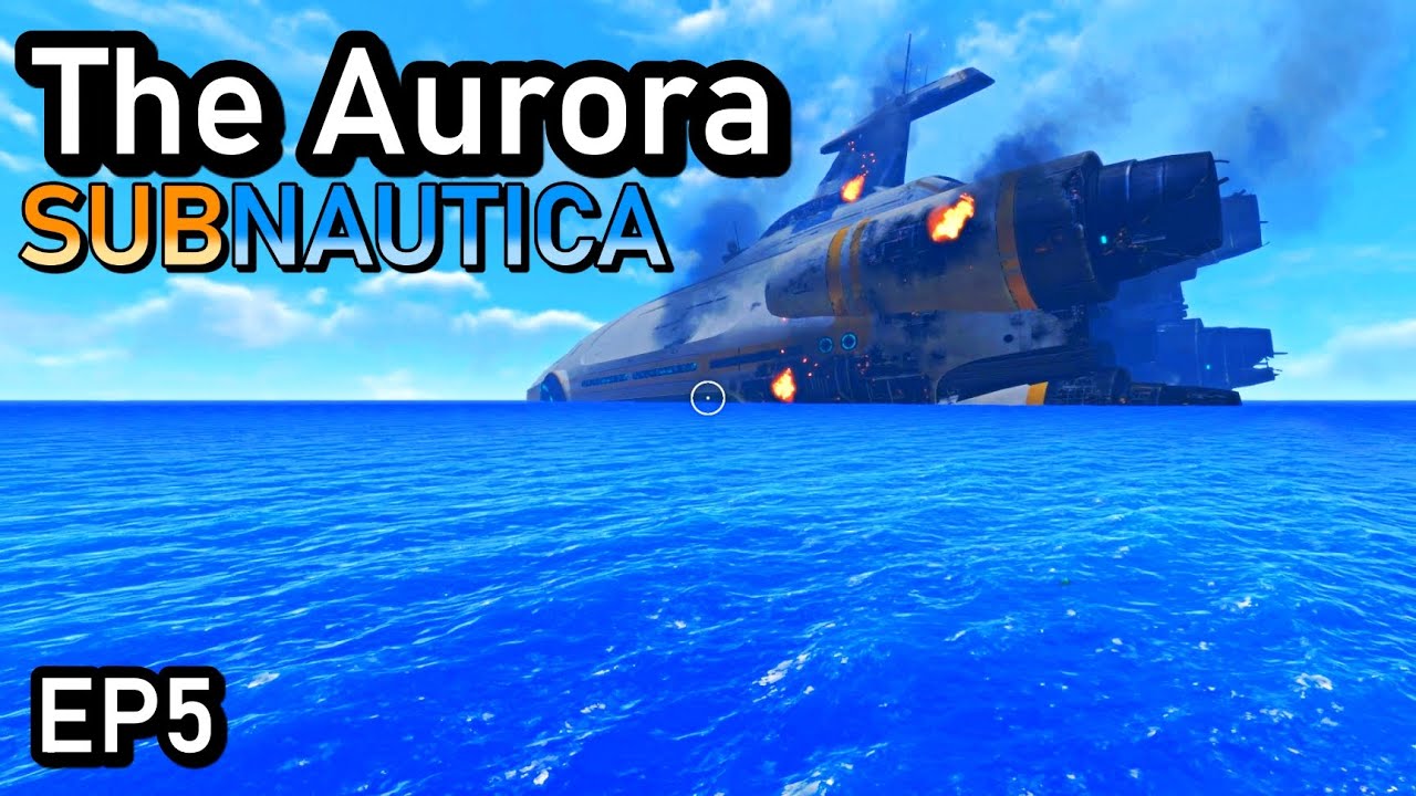 Исследование полярного сияния в Subnautica EP5