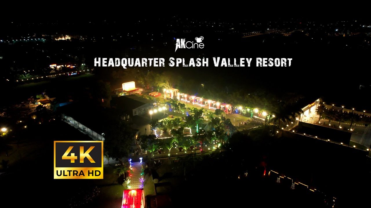 Best Drone Video | Headquarter Splash Valley Resort | Wedding | Shoot | 4k