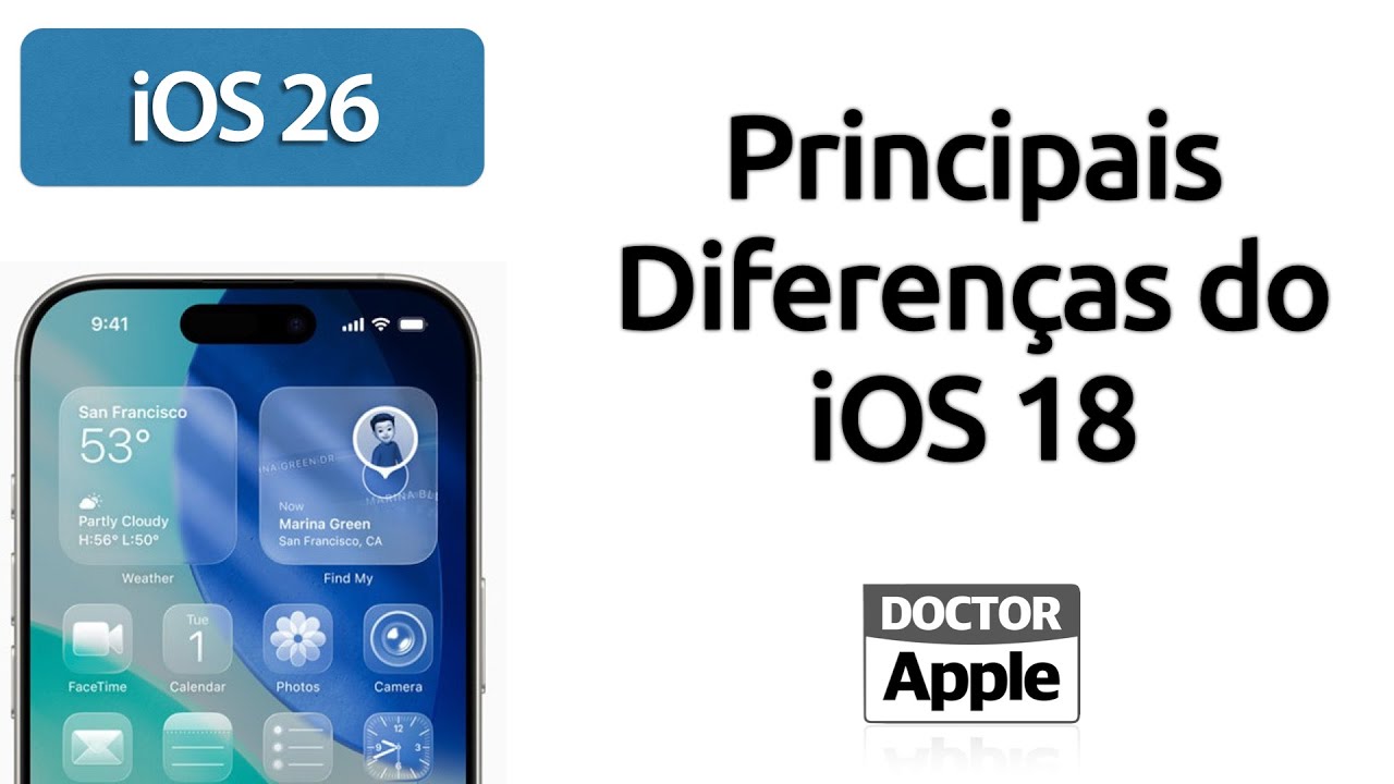 Curso iPhone - Primeiras Impressões iOS 26 DoctorApple
