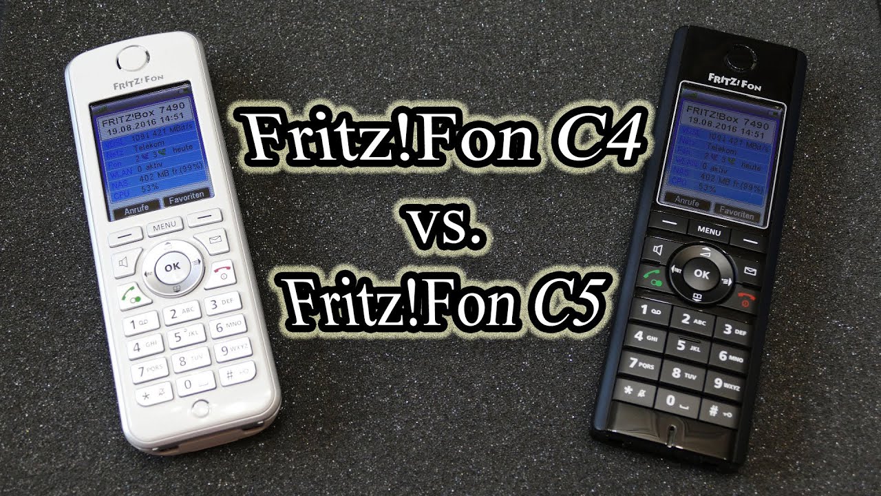 Fritz!Fon C4 vs. Fritz!Fon C5