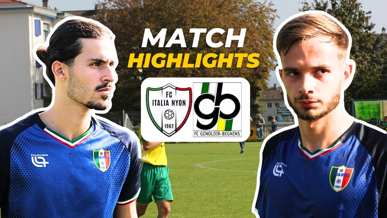 Italia-Nyon change son entraîneur après 6 défaites de suite | Italia-Nyon 2-5 Genolier-Begnins II