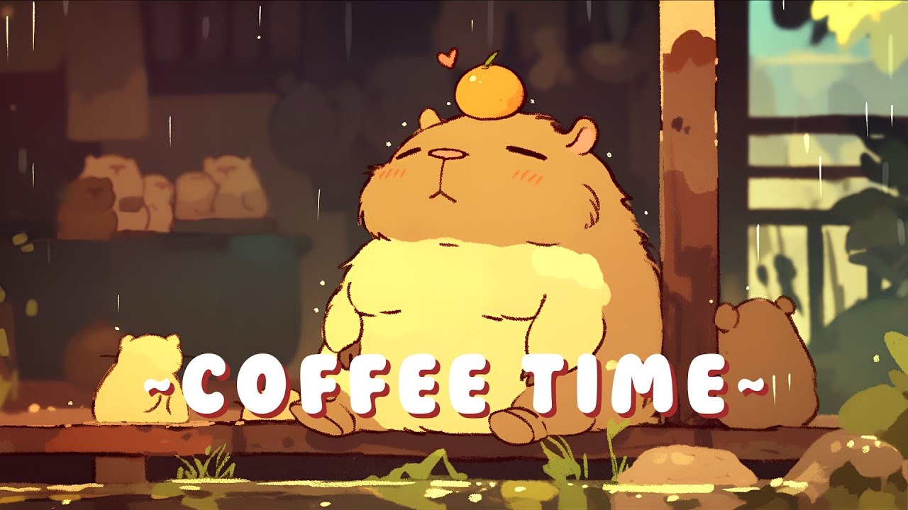 Capybara Study Beats - Ambient Study Beats Mix ~ Quiet Moments ~ 🎵 | High Quality