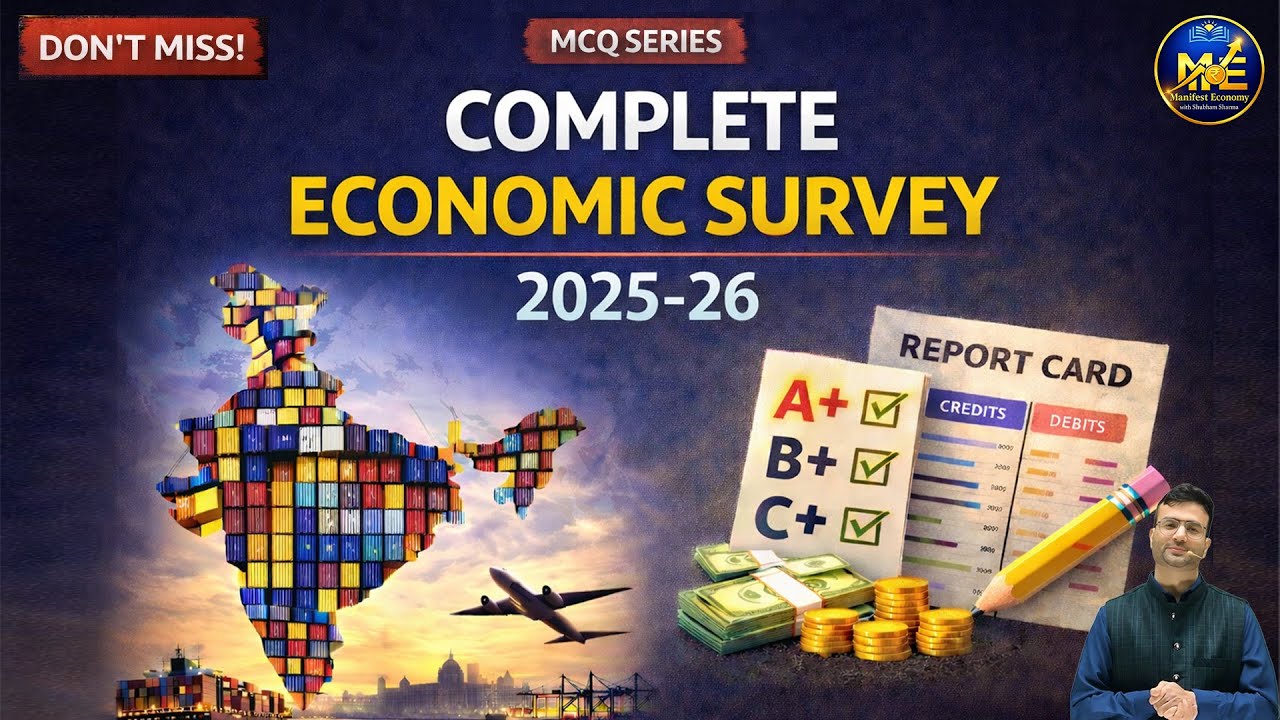 Chapter 1 STATE OF THE ECONOMY Mcq Questions | By Shubham Sir