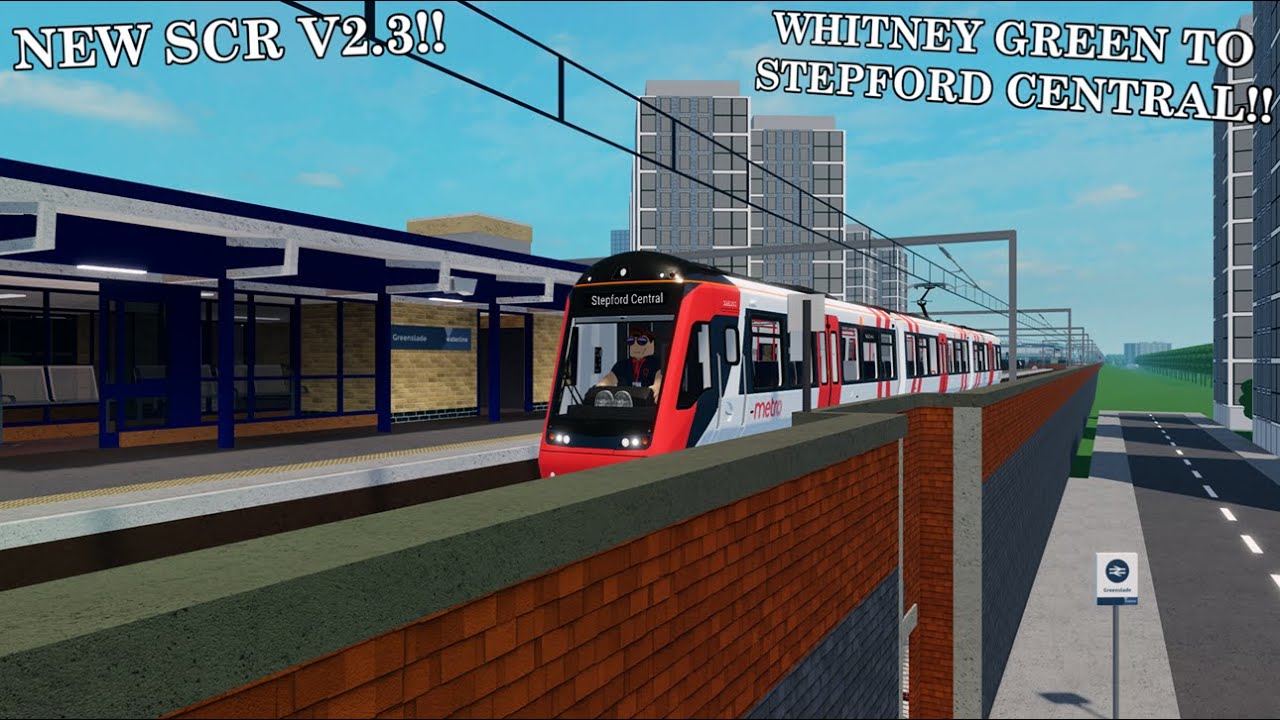 SCR V2.3.1!!! | NEW METRO TRAM | Class 398 | Whitney Green to Stepford Central!!!!