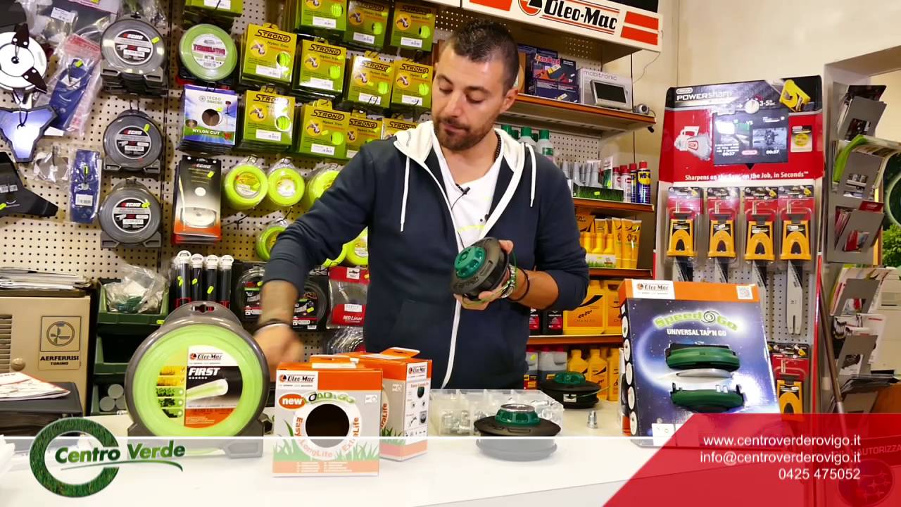 Testina per decespugliatore Load&Go di Oleo-Mac