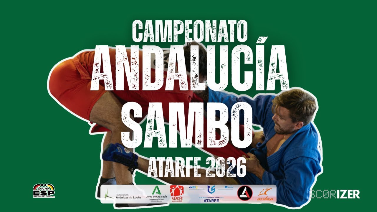 TAPIZ A CAMPEONATO DE ANDALUCIA SAMBO Y COMBAT 2026